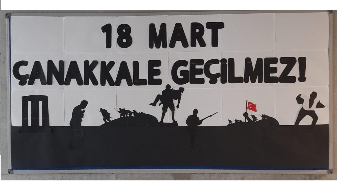 18 Mart Çanakkale Geçilmez Temalı Panomuz