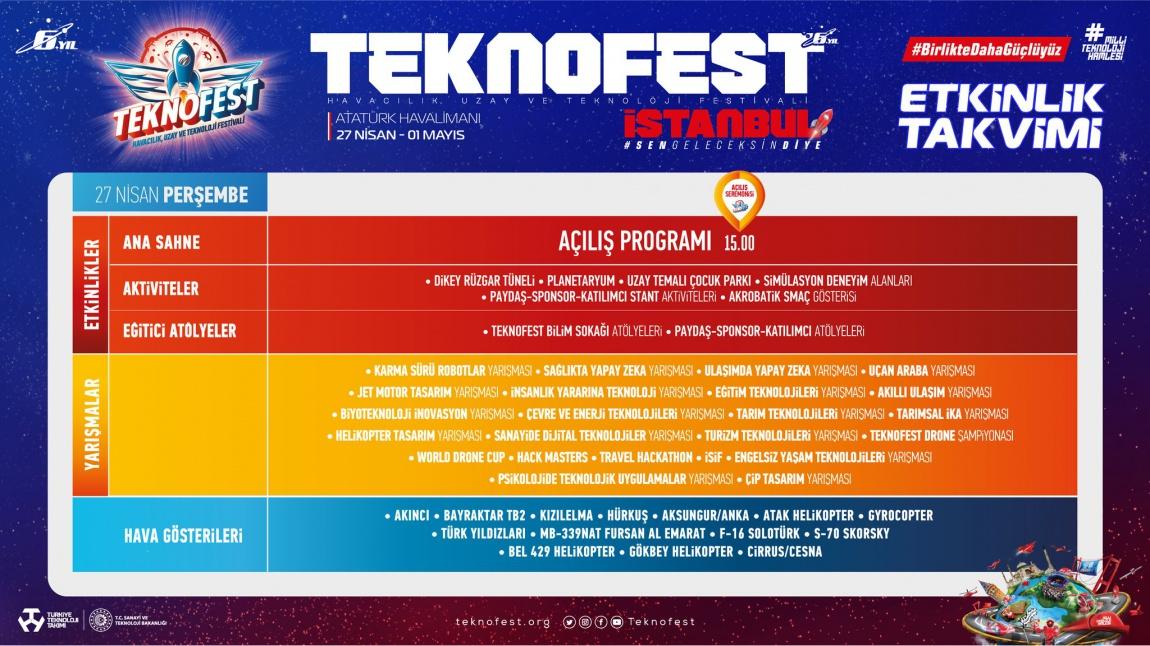 Dünyanın En Büyük Teknoloji Festivali #TEKNOFEST2023 Yarın Başlıyor